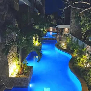 Luxury Aldea Zama 2bed - 2bat Private Terrace & Swim Up , Tulum Mexico